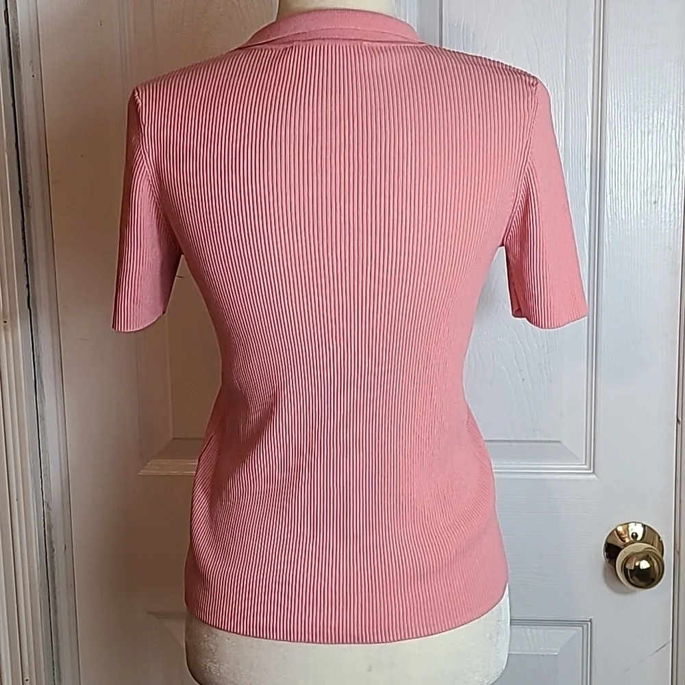 Zara Ribbed Spring Sweater - Picture 4 of 9